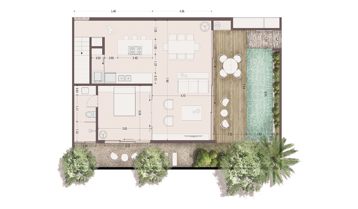 Duplex A02 Front