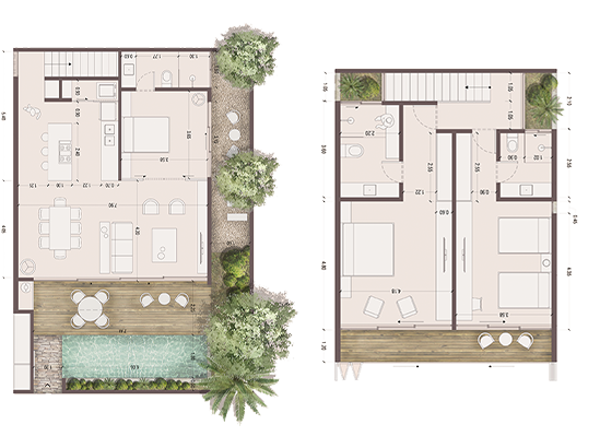Duplex A Luxury Condos in Tulum
