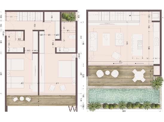 Penthouse Luxury Condos in Tulum